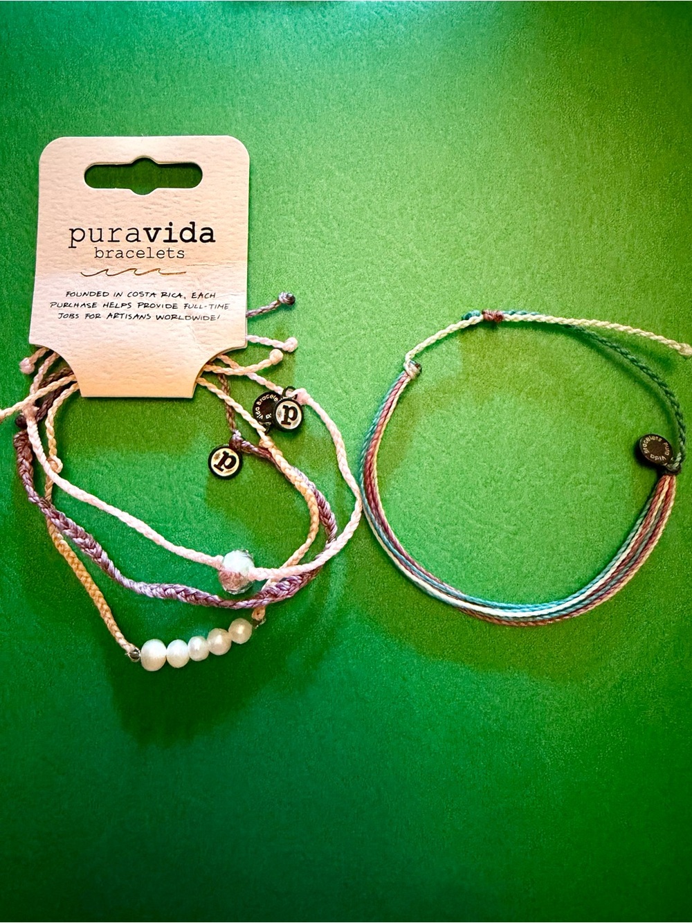 Pura Vida Pastel Multi-Color Stackable Bracelets